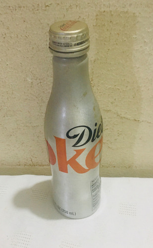 Botella Coca-cola Diet - Aluminio - Eeuu - Vacia !!! (Usado)