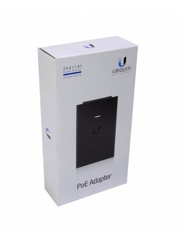 Fuente Ubiquiti Poe Gigabit 24v 1a C/reset Poe-24-24w-g