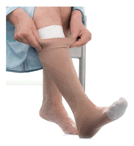 Media Calcetin Compresion Ulcer Care Beige - Jobst