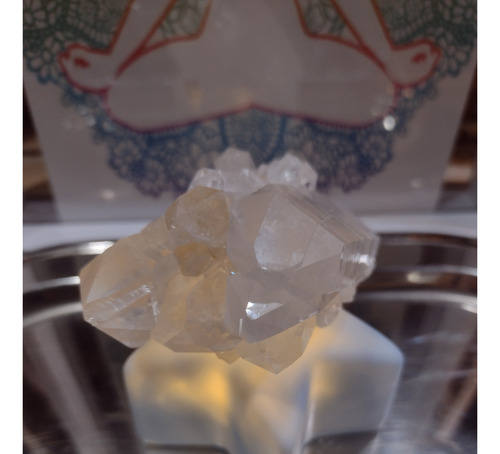 Cuarzo Cristal De Roca ( 200 Grs, 9 Cm) Agrupación De Punta