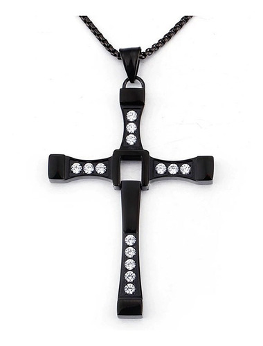 Collar Acero Inoxidable Toretto Hombre Pulido 60cm.