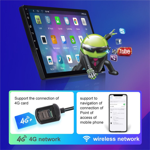 Radio Estéreo Android 8 Core 4+64g For Nissan Sentra 13-19