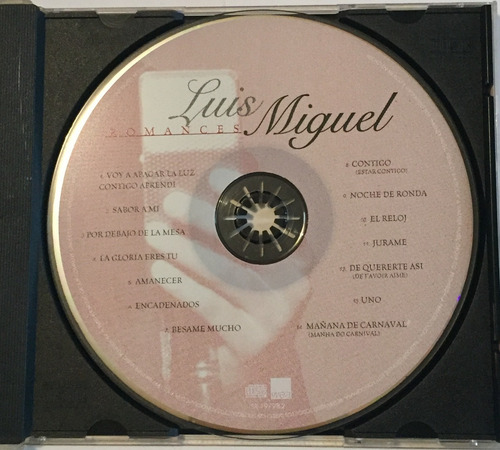 Cd Luis Miguel Romances (Usado)