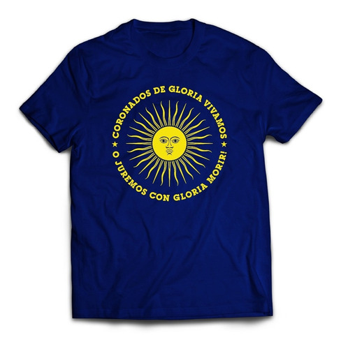 Remera Argentina Sol Himno Patriota Nacionalista Federal