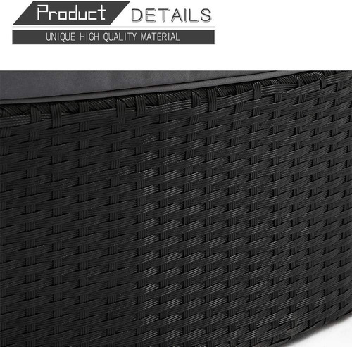 Sofa Redondo Para Exteriores Con Toldo Color Carbon Oakmont