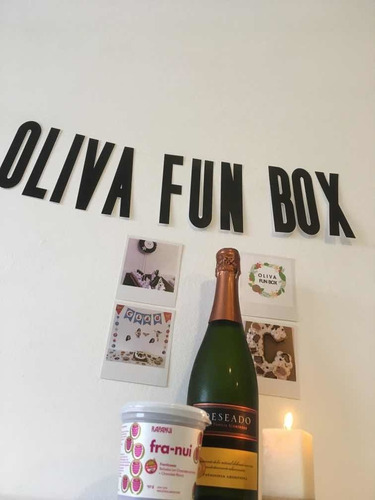 Caja Regalo Aniversario/cumpleaños/brindis Con Franui
