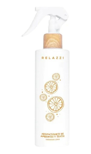 Relazzi Aromatizante Ambiental Y Textil Naranja Lima X200 Ml