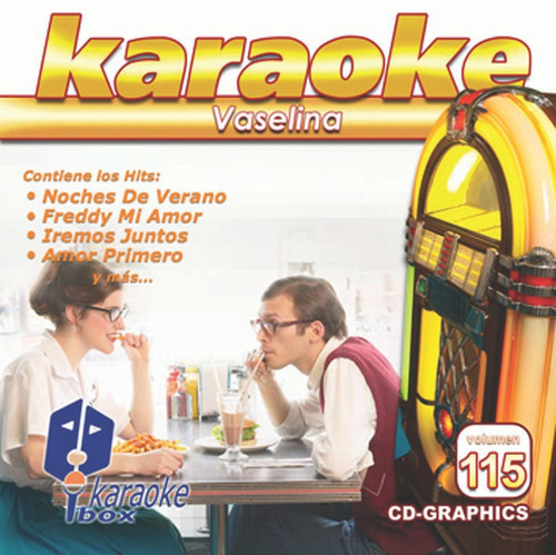 Cd+g Karaoke K-box Vaselina Timbiriche