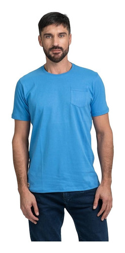 Remeras Hombre Brooksfield Algodón Premium Bolsillo 1032b