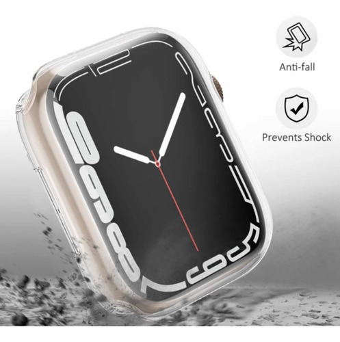 Funda Transparente Applewatch Series 7, 45mm