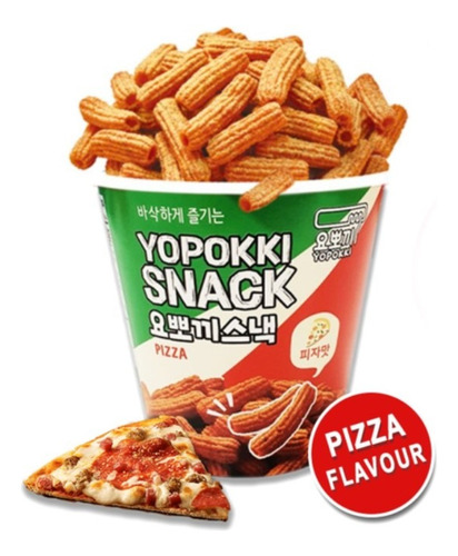 Snack Sabor Pizza Yopokki X 50 Grs Origen Korea