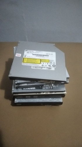 Lote 5 Gravadores Cd/dvd Notebook Usados Funcionando (Usado)