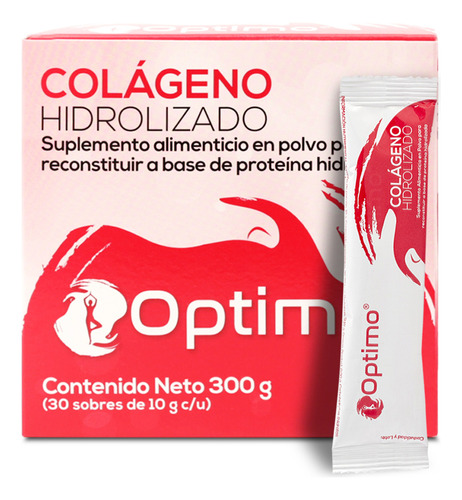 Colágeno Hidrolizado Optimo Sin Sabor