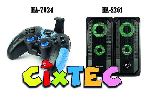 Kit Gamer Parlante Y Gamepad