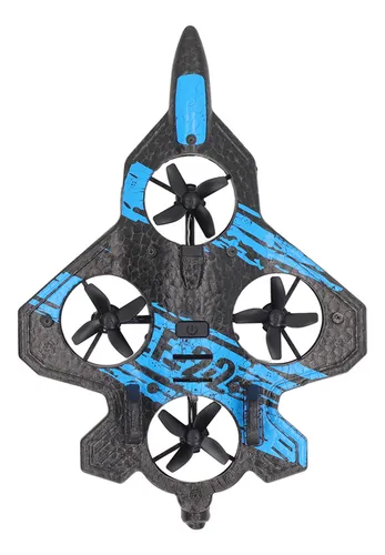 Dron De Combate Rc Glider Plane F22 Con Mando A Distancia De