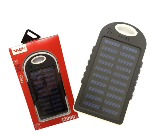 Cargador Bateria Solar Y Corriente 10800 Mah iPhone, Etc.