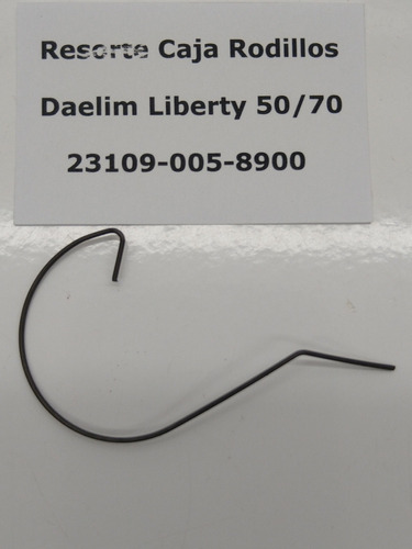 Resorte Caja Rodillos Daelim Liberty 50/70