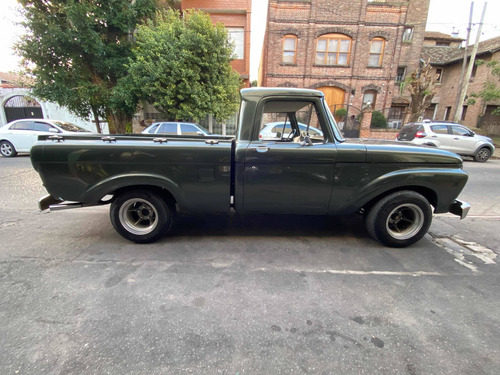 Imagen 6 de 15 de Ford F-100 F100 Motor V8 Restaurada Twin Beam Aire Acond
