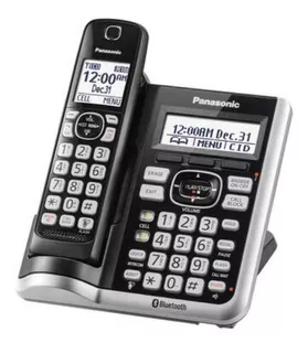 Teléfono Panasonic KX-TGF575S inalámbrico - color plateado