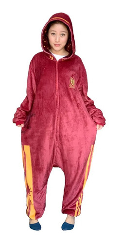 Imagem 4 de 5 de Macacão Pijama Kigurimi Harry Potter Grifinoria M Zc10071158