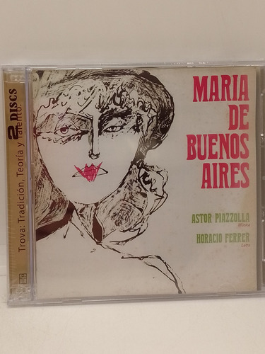 Piazzolla/ Ferrer María De Buenos Aires Cd Doble Nuevo 