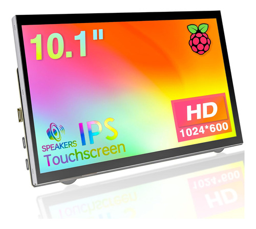 Pantalla Raspberry Pi, Monitor Táctil De 10.1 Pulgadas, Moni