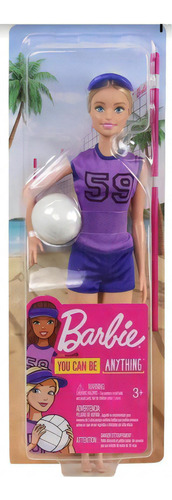 Barbie Muñeca Deportista Volleybal Mattel