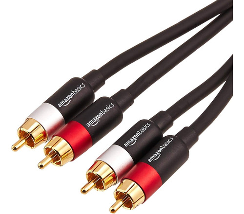 Cable Rca Amazon Basics, Macho A Macho, Calibre 23, 4.57 M