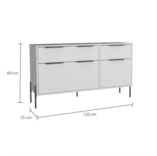 Comoda White Collection W-69
