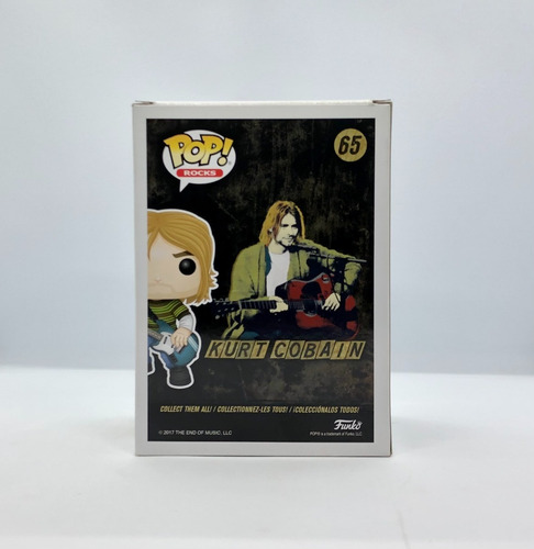 Kurt Cobain Funko Pop Rocks 65 (Usado)