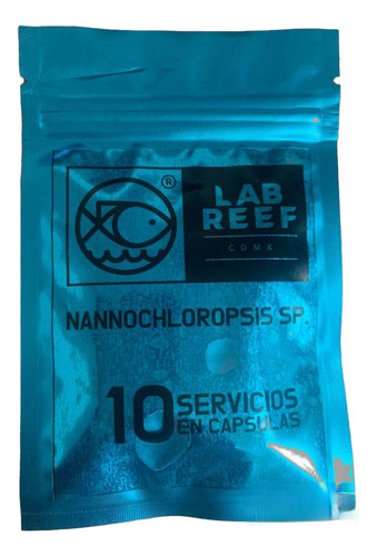 Fitoplancton Para Acuario Marino 10 Capsulas Lab Reef