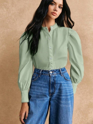 Camisa Importada Romantica, Boho Chic - Andorra