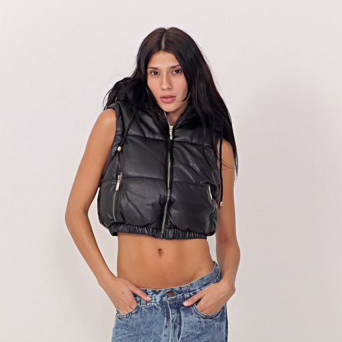 Campera Dama Con Chaleco