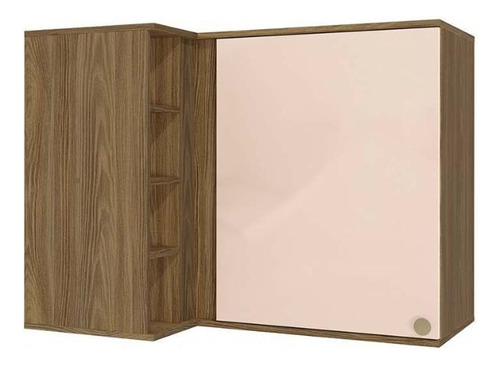 Armário De Cozinha Modulado Curve Canto Reto N647 C/ 1 Porta