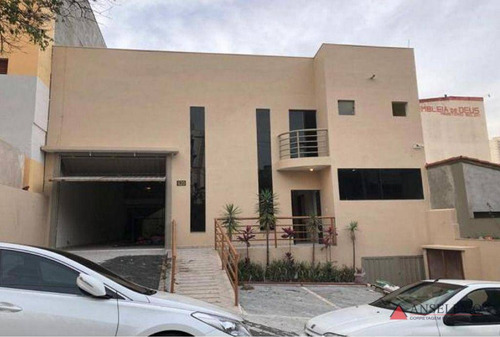 Imagem 1 de 7 de Galpão Para Alugar, 374 M² Por R$ 18.000,00/mês - Centro - São Bernardo Do Campo/sp - Ga0413