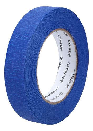 Masking Tape 1'' 50 Mts Azul Pintar Enmascarill Truper 12622
