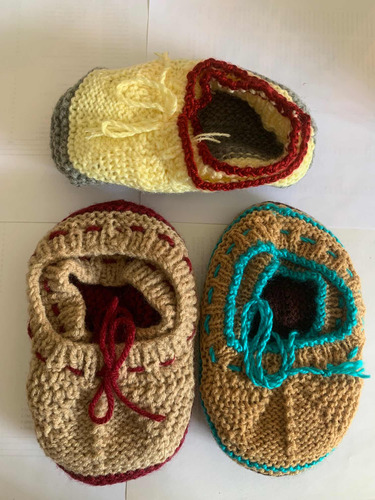 Imagen 2 de 10 de Tejidos. Zapatillas De Descanso.