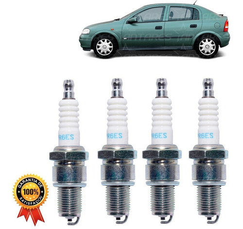 Set X4 Bujias Para Chevrolet Astra 1.4 C14nz 1992 1998