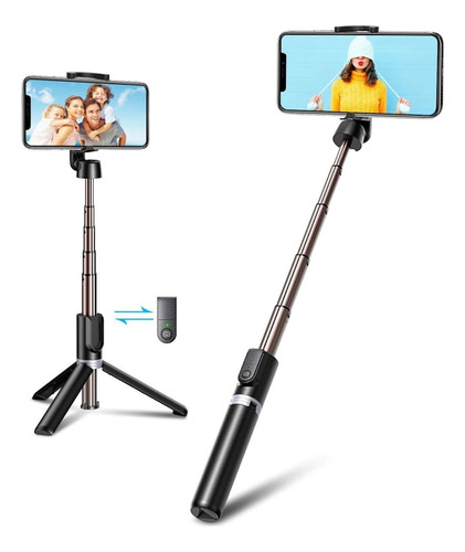 Monopod Baston Stick Selfie Tripode Celular Bluetooth 550067