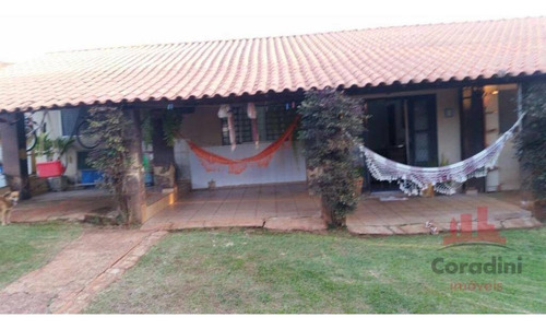 Chácara Com 2 Dormitórios À Venda, 1000 M² Por R$ 650.000,00 - Vale Das Paineiras - Americana/sp - Ch0140
