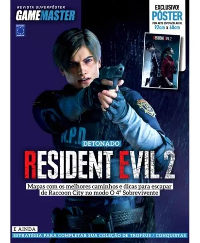 Revista Pc Gamestock Nº 4 Detonado Resident Evil 1 E 2 + Cd