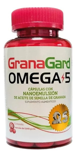 Granagard Nanomulsion Omega 5 Aceite De Granada 90 Capsulas