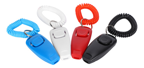4 Piezas 2 En 1 De Clicker Y Silbato De Recuperación Para