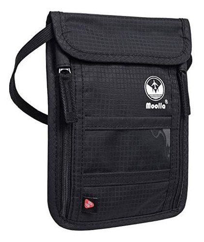 Funda Tipo Cartera De Viaje Para Pasaporte Con Bloqueo Rfid