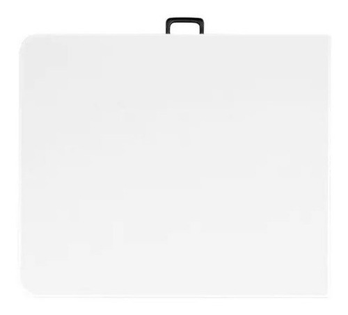 Mesa Plegable Portafolio Plastico 1.80m Resistente (dasel) Color Blanco
