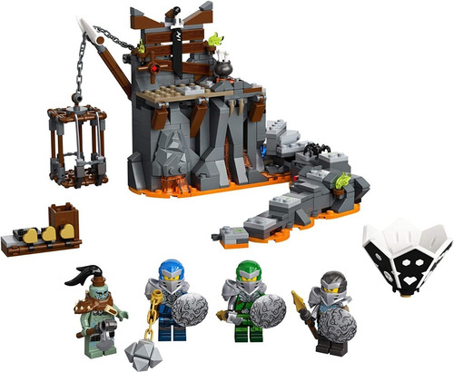 Lego Ninjago 71717 Viaje Mazmorras De Calaveras 401 Pzs