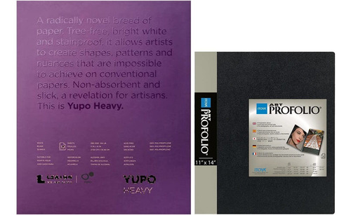 Itoya Profolio 11 X 14 Art Presentation Portfolio  Yupo...
