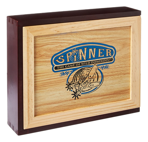 Spinner: The Game Of Wild Dominóes (caja De Madera)