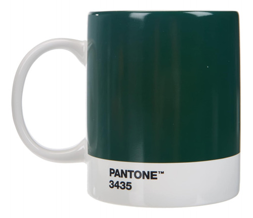 Tazas De Porcelana Pantone 375 Ml, Porcelana, Verde Oscuro 3