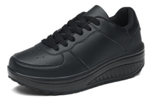 Zapatillas Deportivas Informales Para Mujer Con Suela Gruesa
